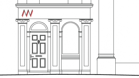 114 Church Street Front Elevation